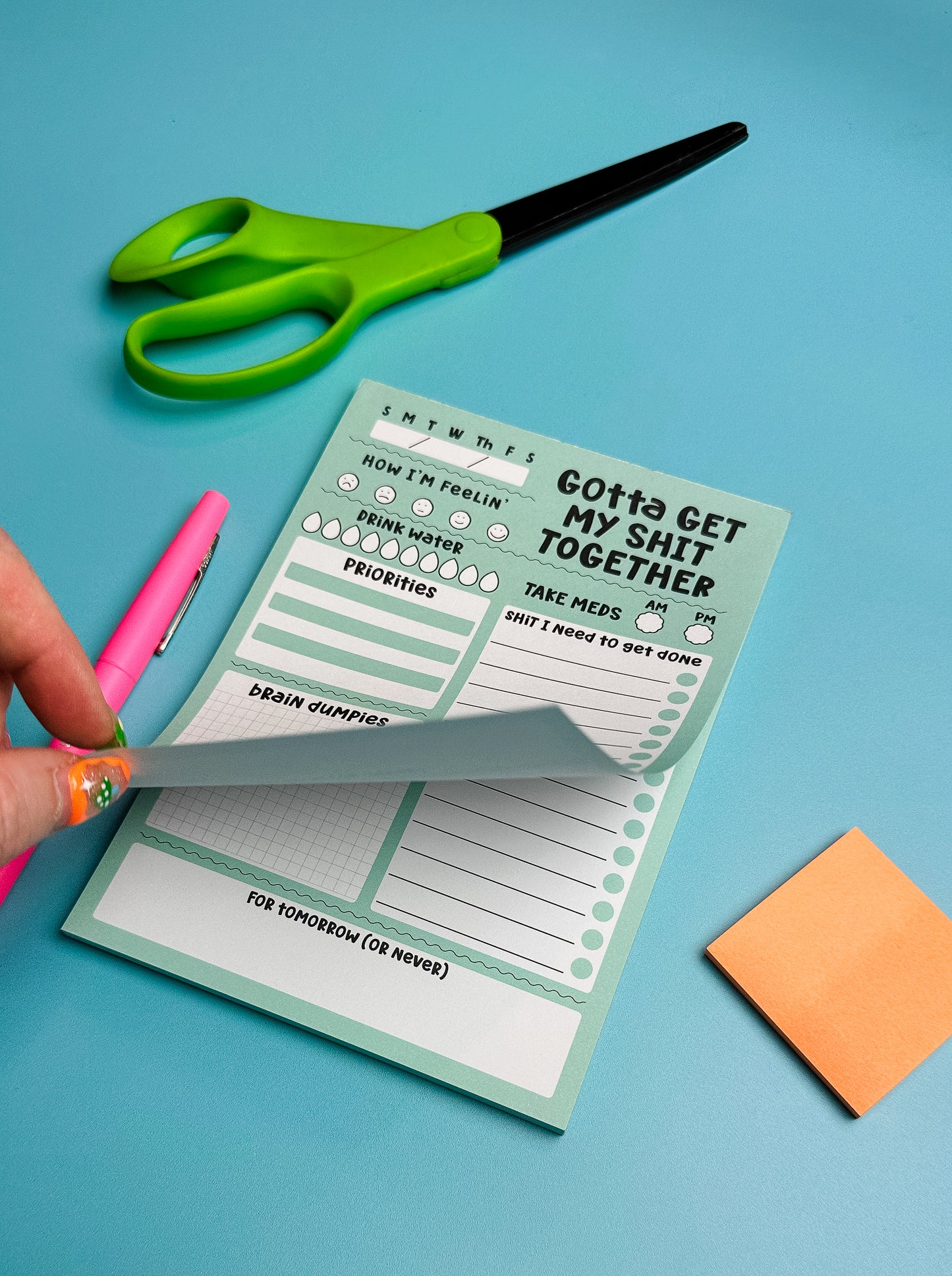 Gotta Get My Shit Together Notepad
