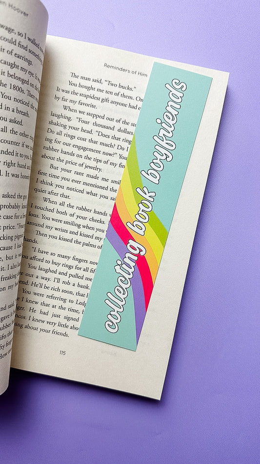 Collecting Book Boyfriends Bookmark