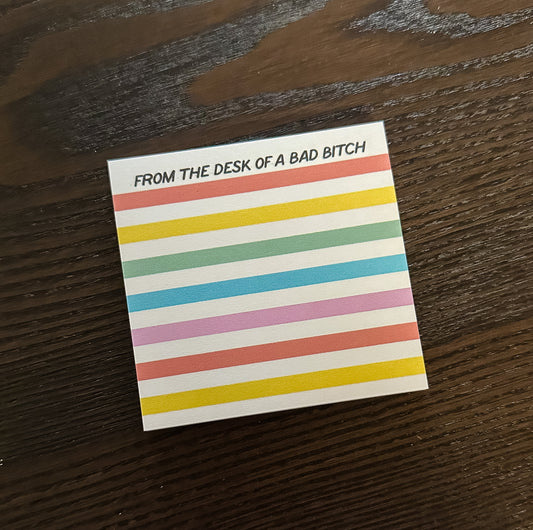 From The Desk of a Bad Bitch Post-it®