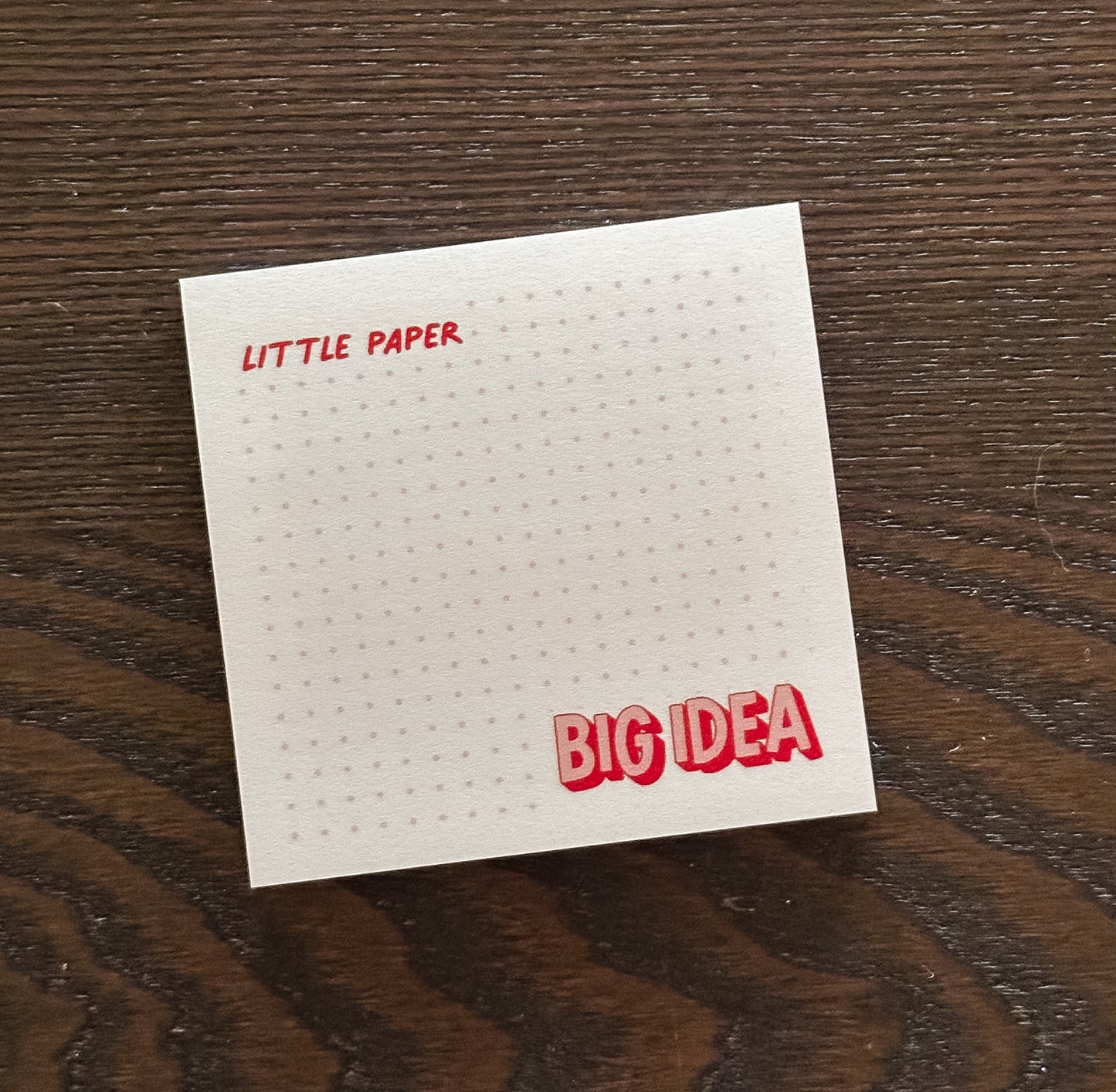 Little Paper Big Idea Post-it®