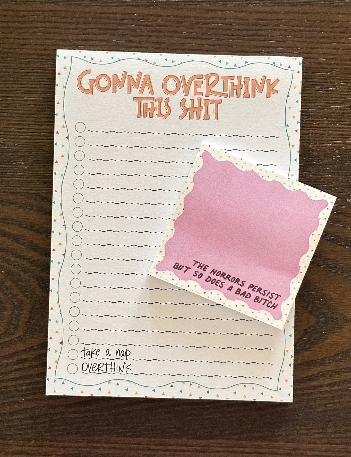 The Horrors Persist But So Does A Bad Bitch Post-it®