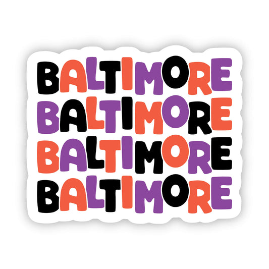 Baltimore Sticker