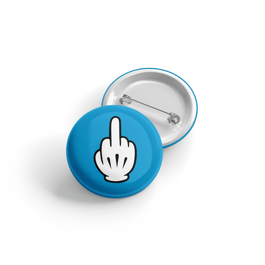 Middle Finger - Button