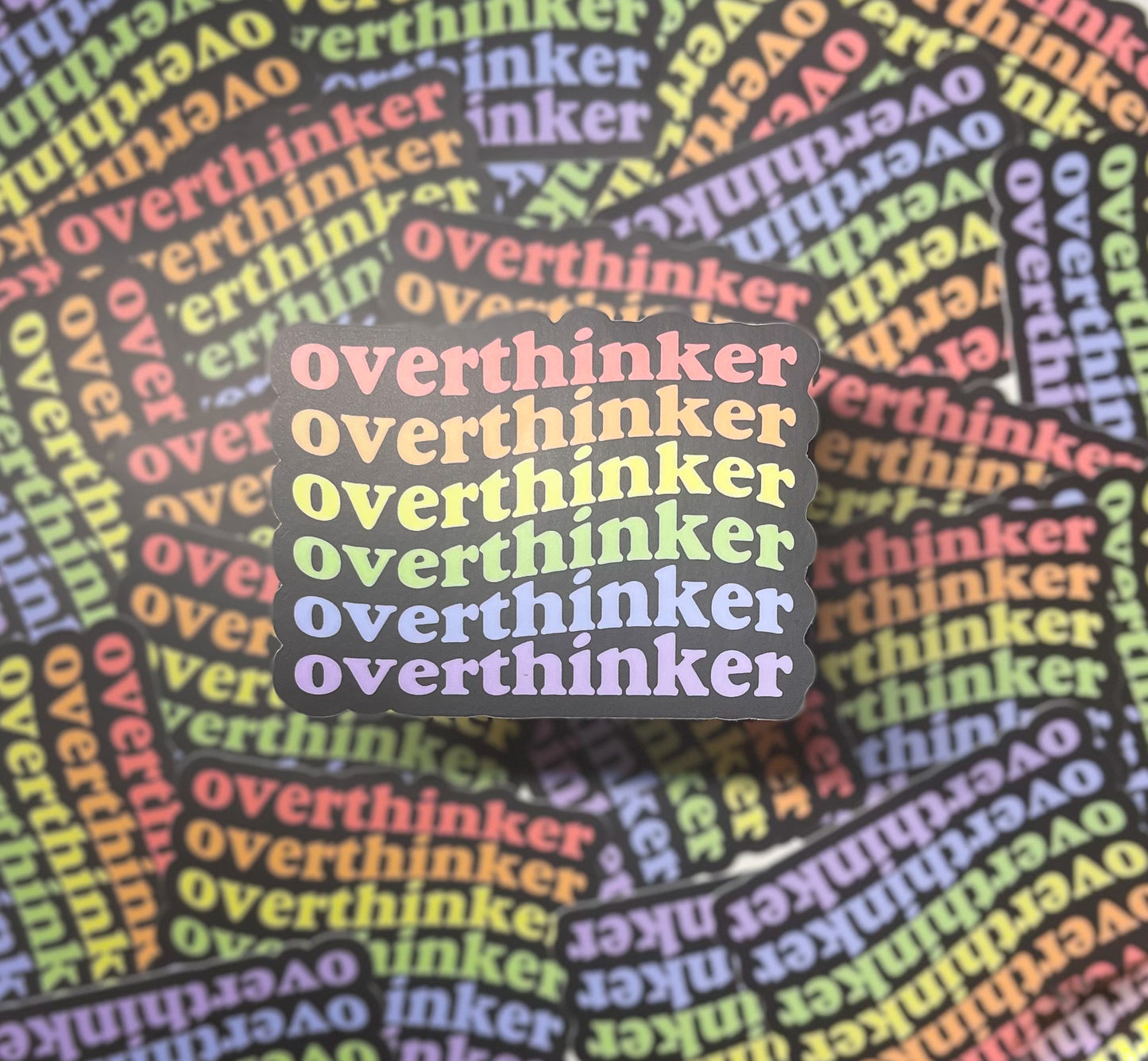 Overthinker Sticker