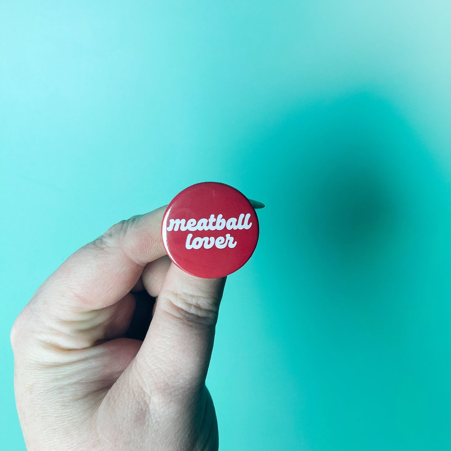 Meatball Lover - Button