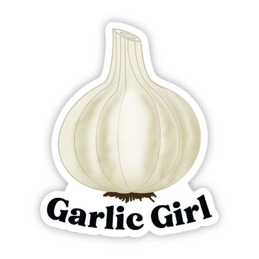 Garlic Girl Sticker