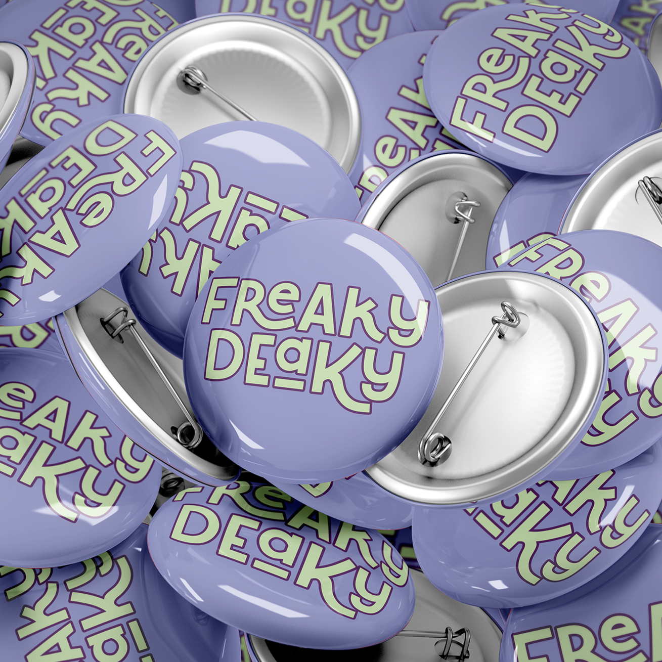 Freaky Deaky - Button
