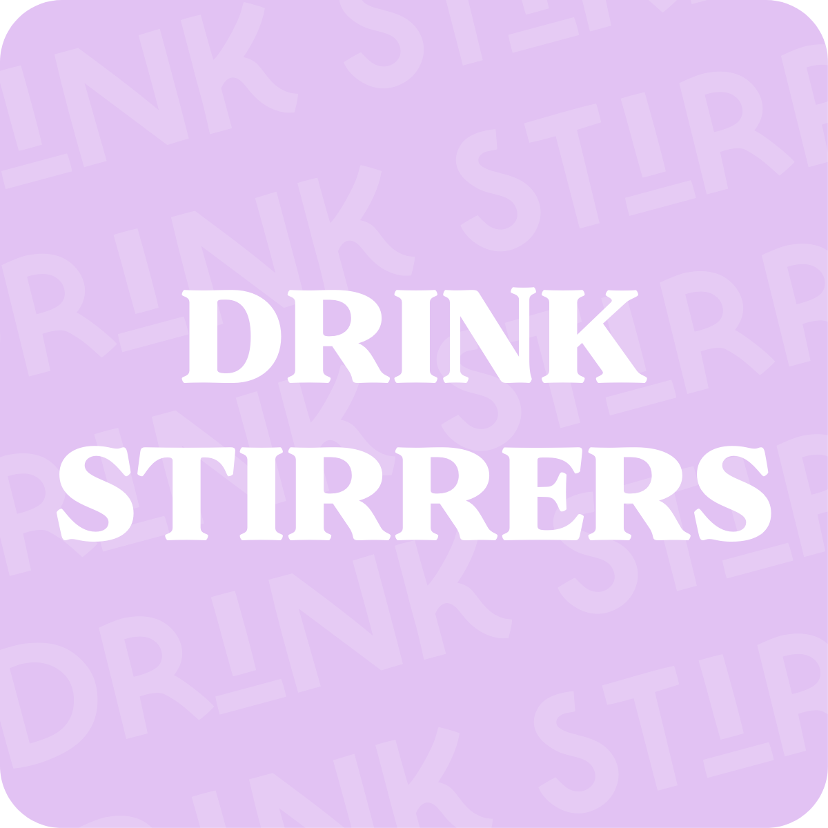Drink Stirrers - All