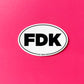 FDK Sticker