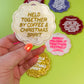 Held Together By Coffee & Christmas Spirit Ornament