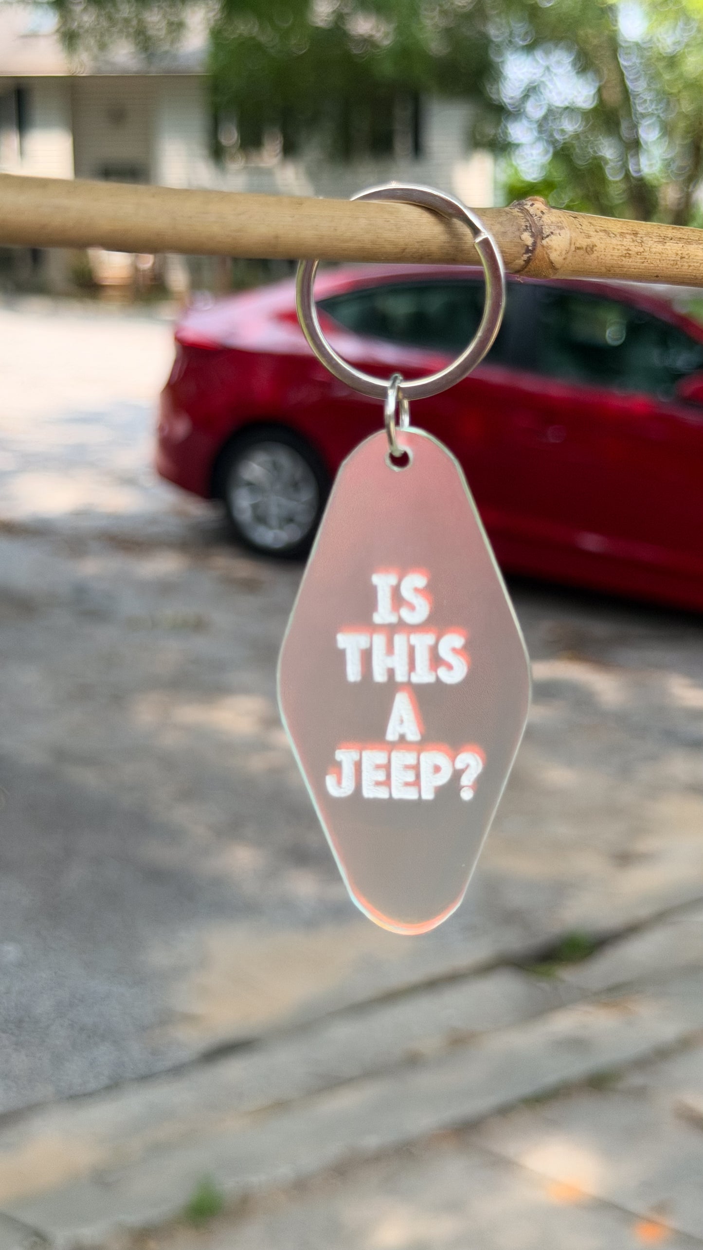 Is This A Jeep? Keychain