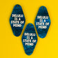Delulu Is A State Of Mind Keychain