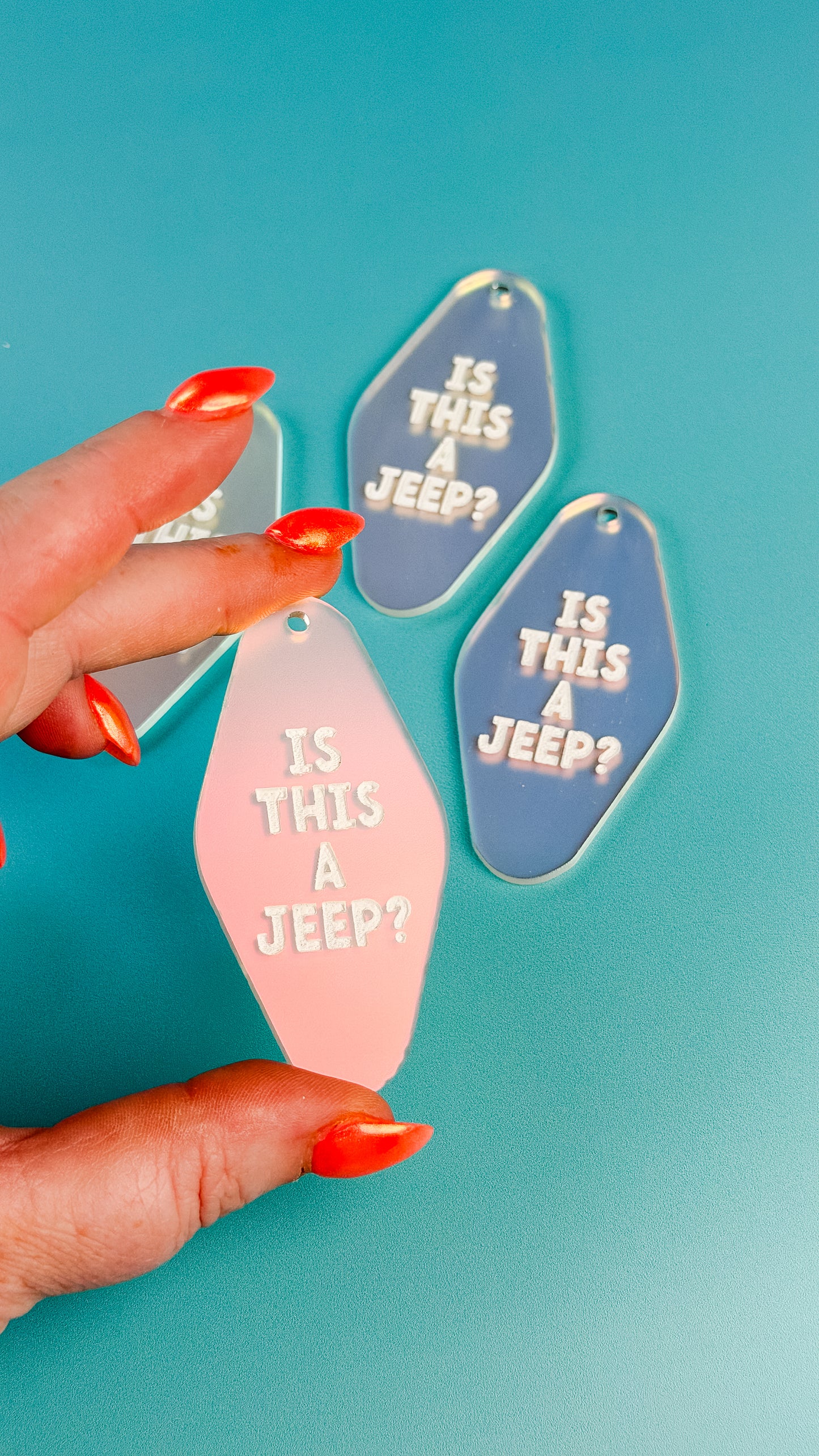 Is This A Jeep? Keychain