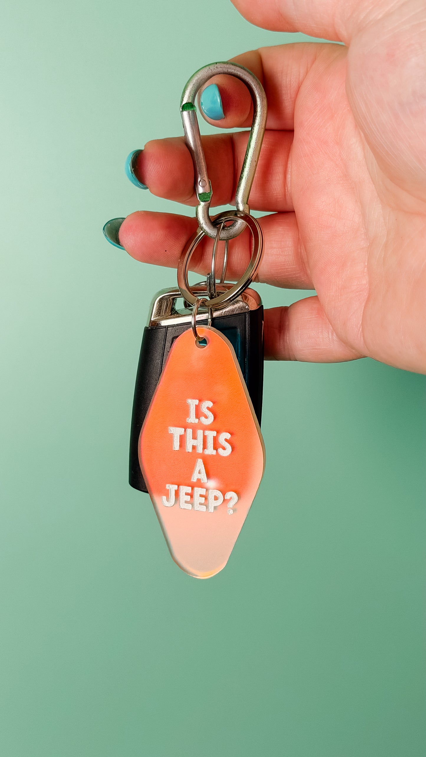 Is This A Jeep? Keychain