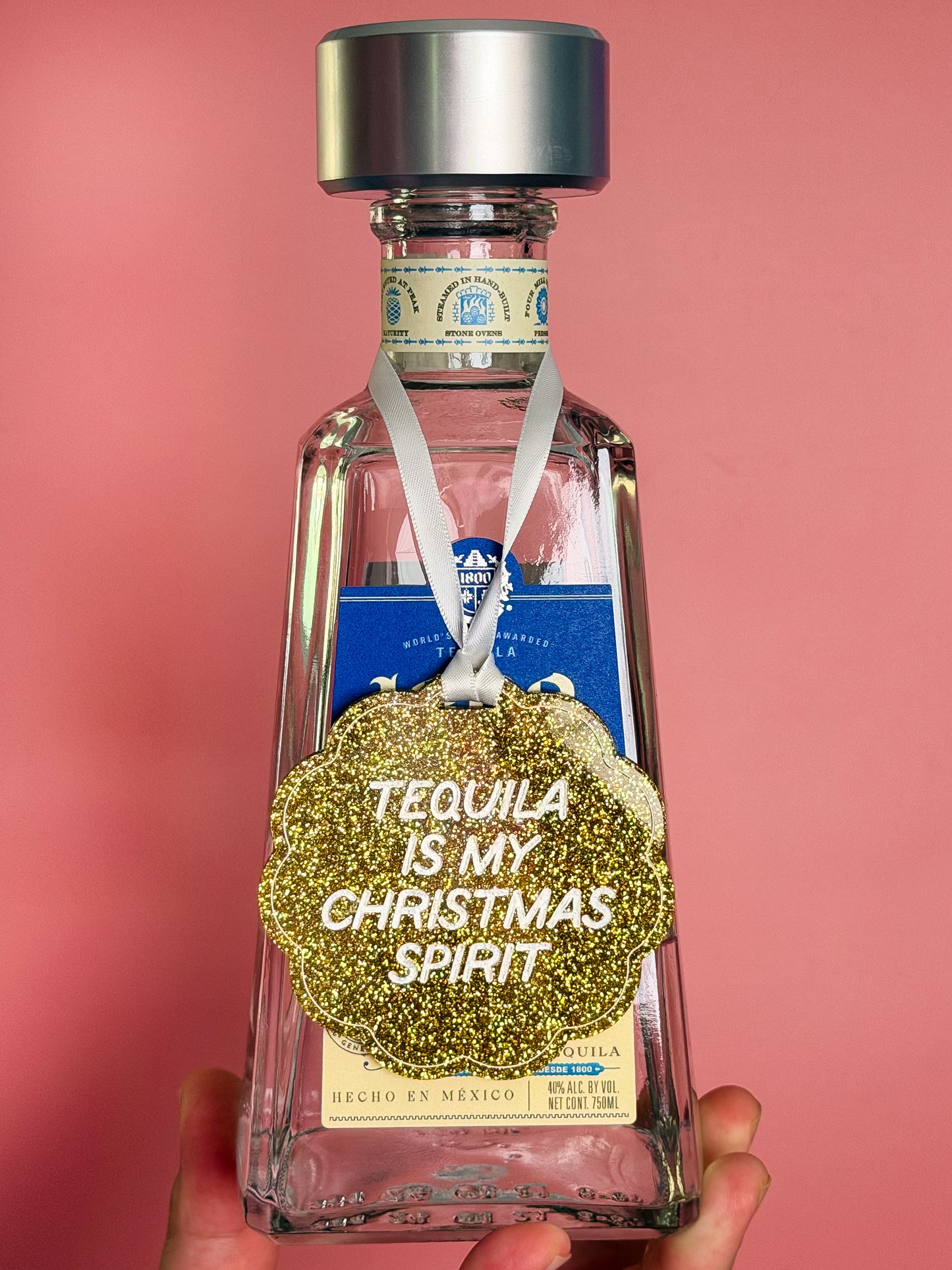 Tequila Is My Christmas Spirit Ornament
