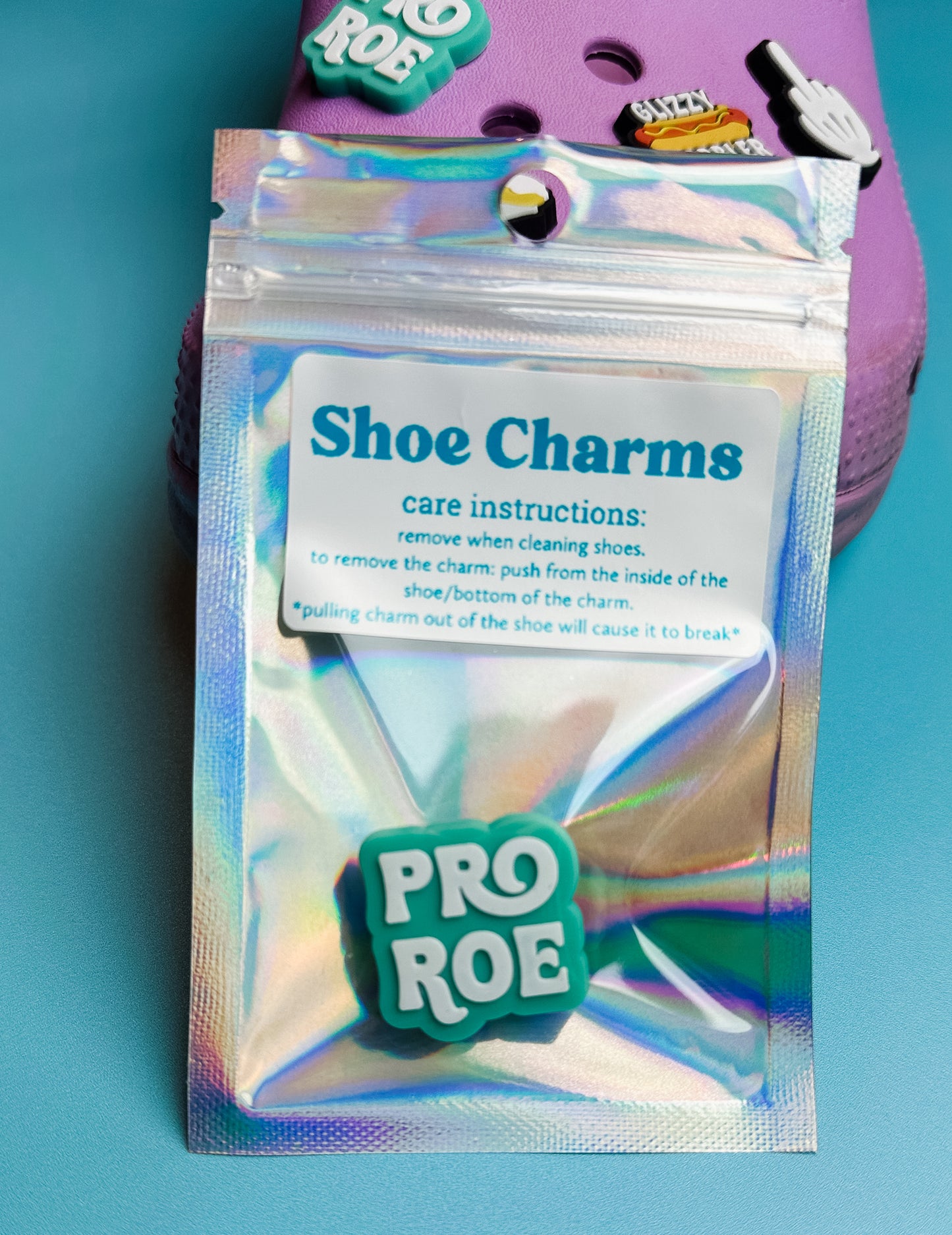 Pro Roe Clog Charm