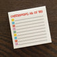 Overthinking All Of This Post-it®