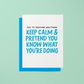 Key to Surviving Adulthood - Greeting Card