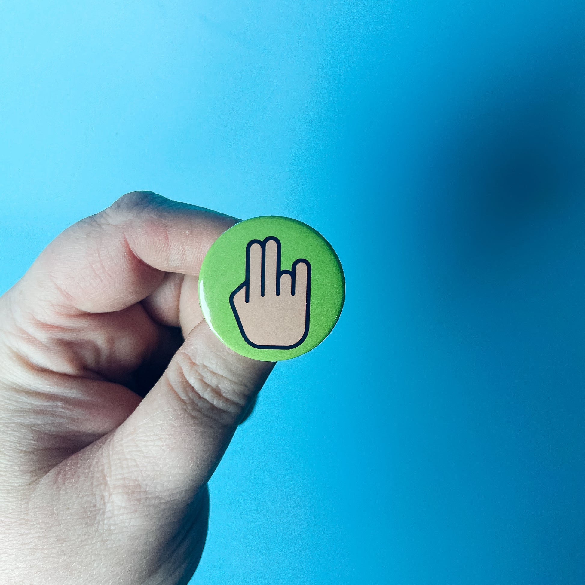 Shocker Symbol - Button – Erin Dayhaw